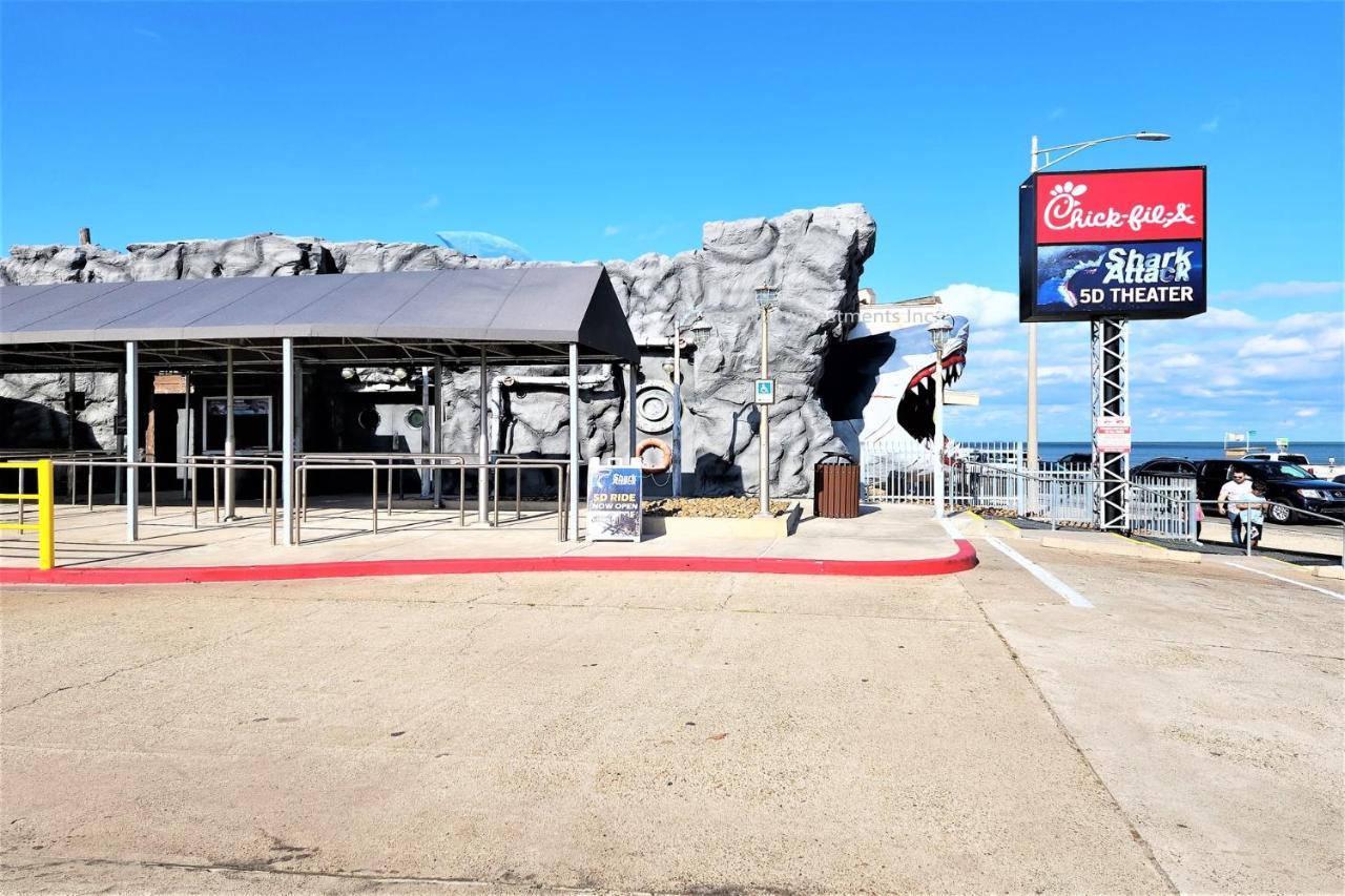 Casaazul-2605A-Couples Retreat By Beach & Pleasure Pier 1 Block Away- 2Bed 2Bath- 7 Minutes To Cruise Terminal Galveston Esterno foto